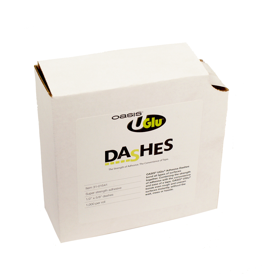 Oasis UGlu Adhesive Dashes - 50 Dashes - LO Florist Supplies